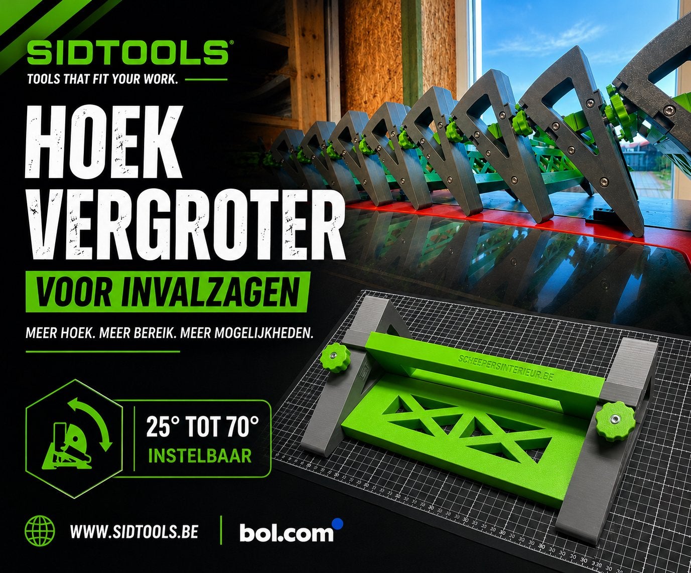 hoekvergoter voor invalzagen ts55 60 75 ebq rebq invalzagen, Ophalen of Verzenden, Nieuw, Zaag, Festool