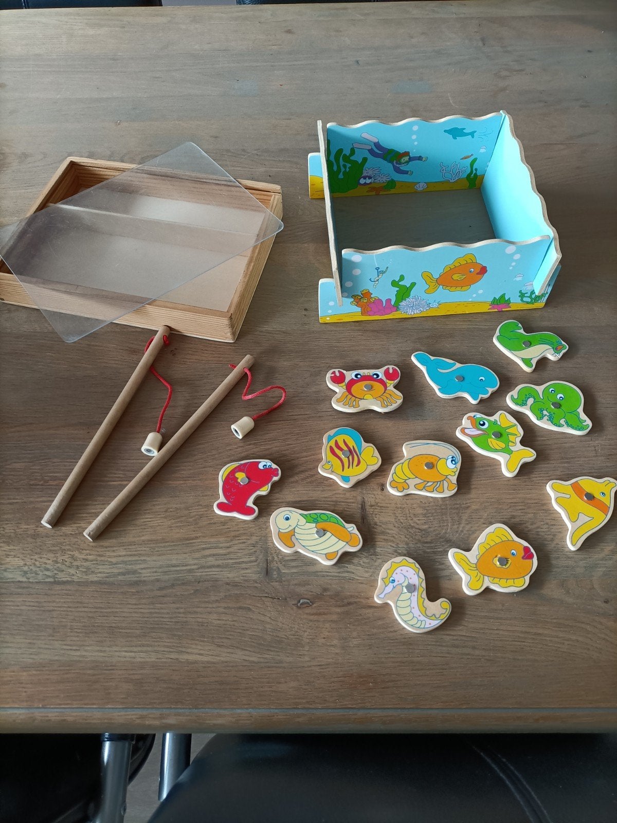 vis spel, Kinderen en Baby's, Ophalen, Zo goed als nieuw
