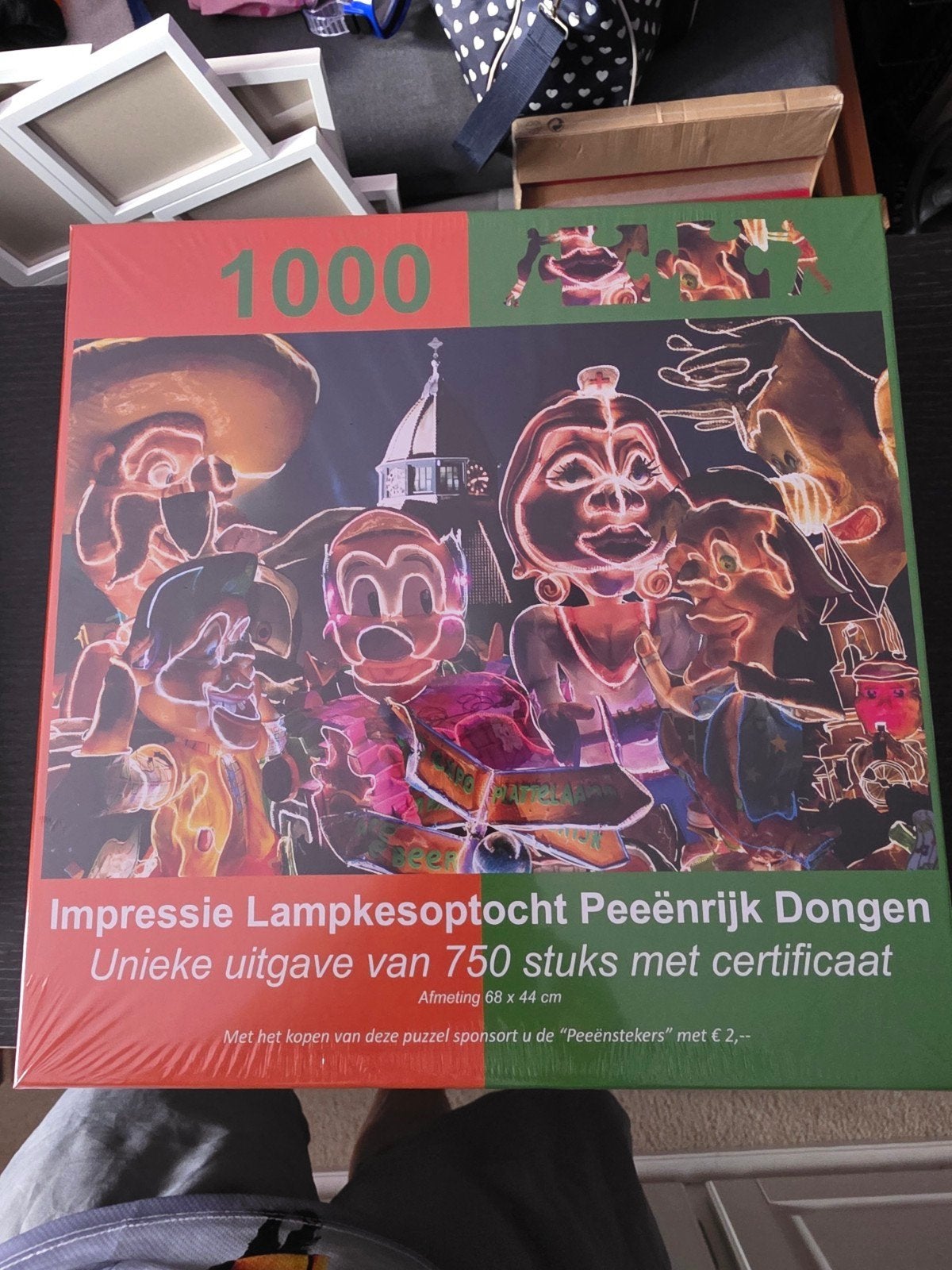 lampkesoptocht peeenrijk, Ophalen of Verzenden, 500 t/m 1500 stukjes, Nieuw