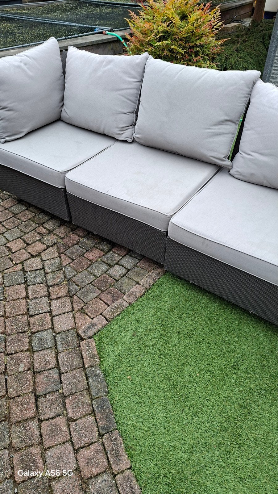 Tekoop lounge bank., Tuin en Terras, Ophalen of Verzenden, Bank