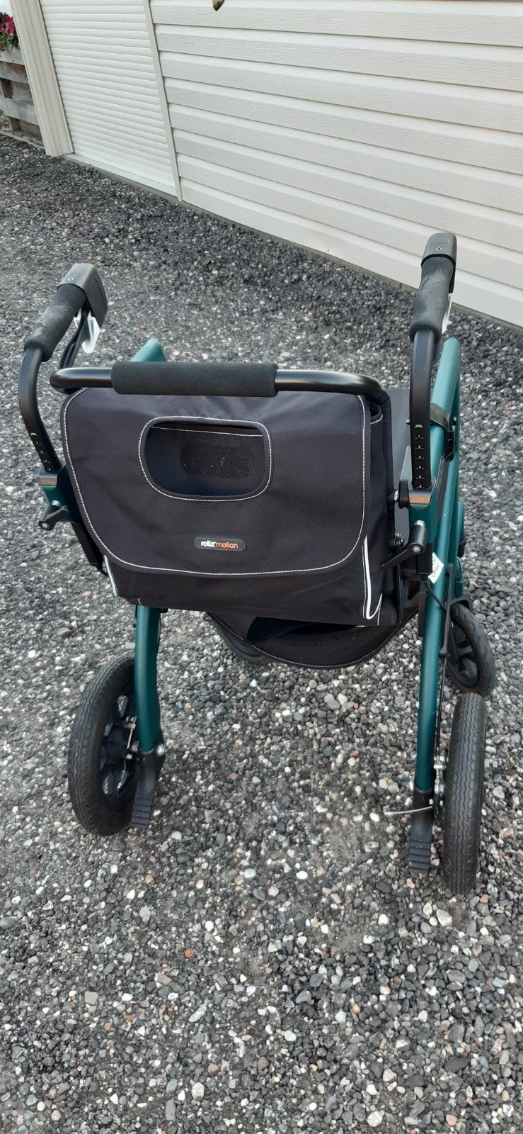 Rollator/rolstoel, Ophalen, Zo goed als nieuw, Duwrolstoel