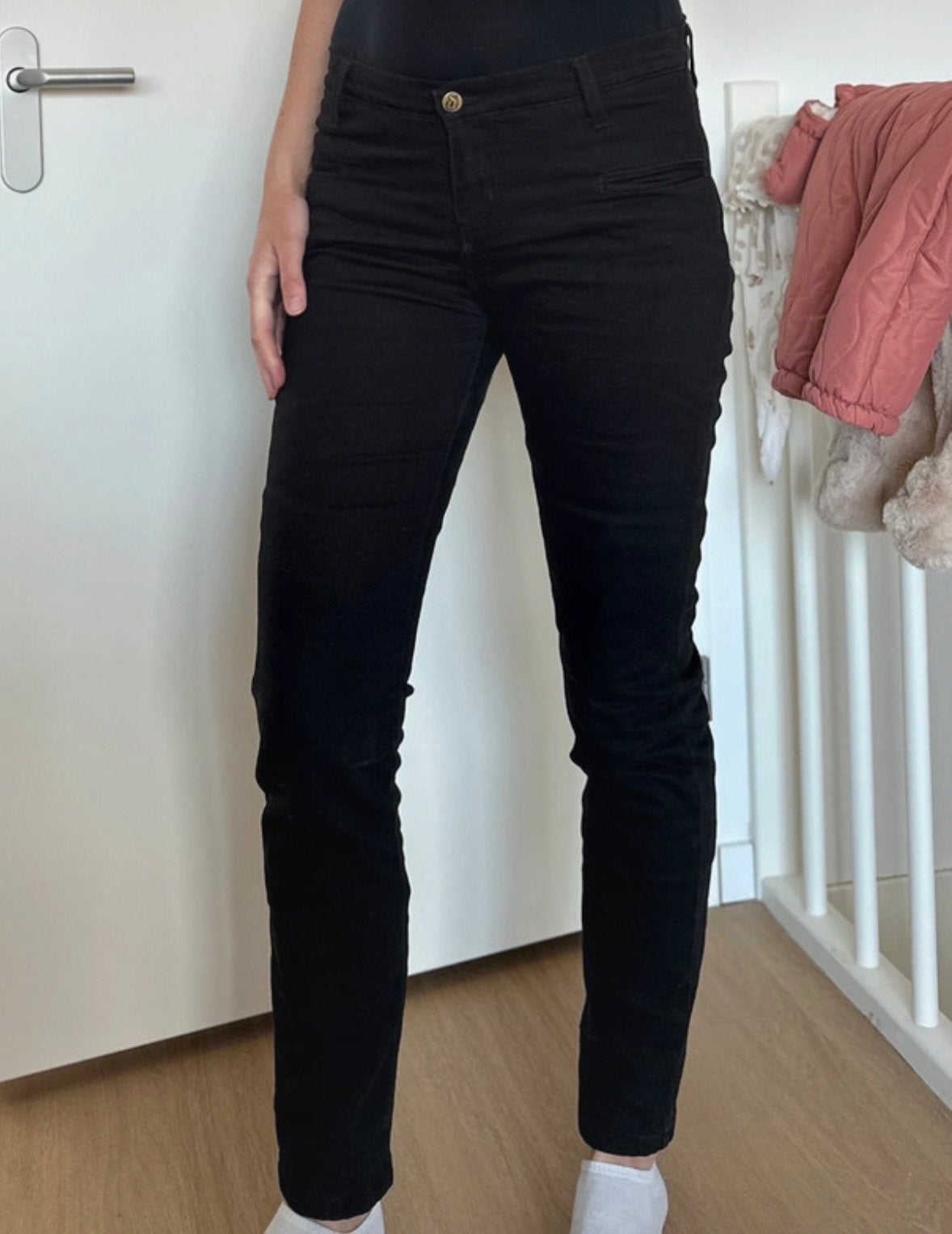 Draggin Twista dames motorbroek, Maat 38/40 (M), Zwart, Ophalen of Verzenden, Zo goed als nieuw