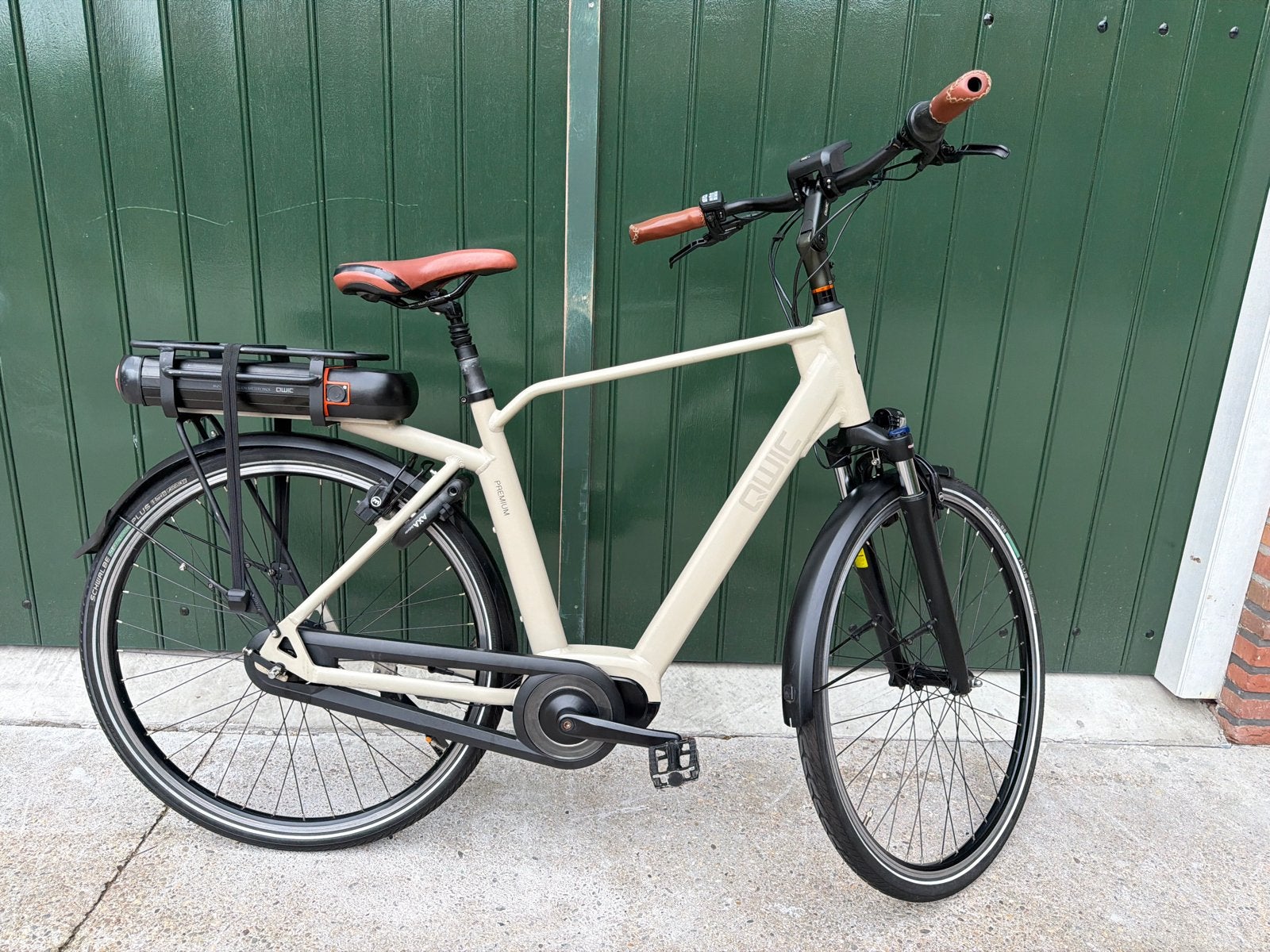 Qwic Premium MN7D elektrische fiets - Zo goed als nieuw, Qwic, Ophalen of Verzenden, Zo goed als nieuw, 51 tot 55 cm