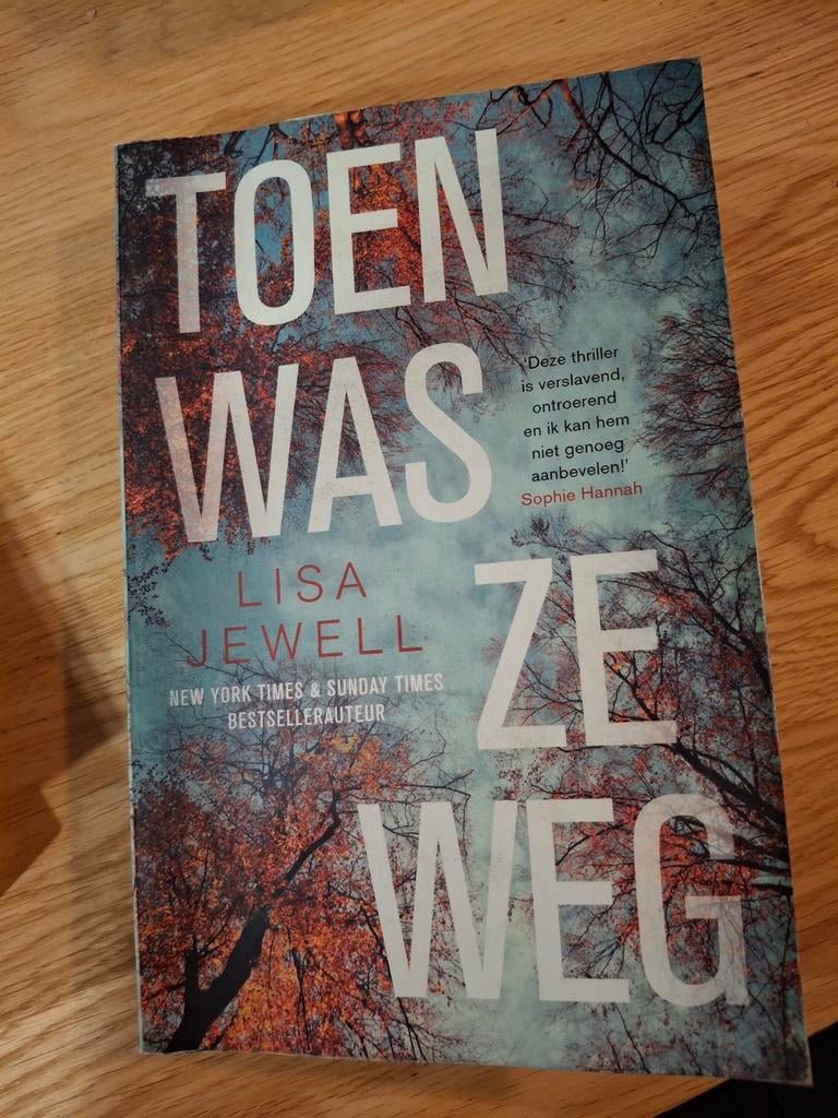 Toen Was Ze Weg - Lisa Jewell (Thriller), Boeken, Ophalen of Verzenden, Zo goed als nieuw, Lisa Jewell, Nederland