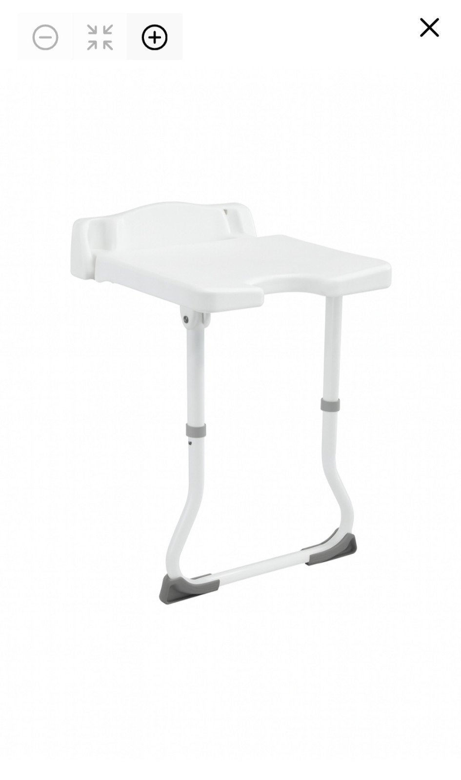 Sundo opklapbare douchestoel met steunpoot. NIEUW. WD-18., Kunststof, 60 tot 90 cm, Nieuw, Ophalen of Verzenden