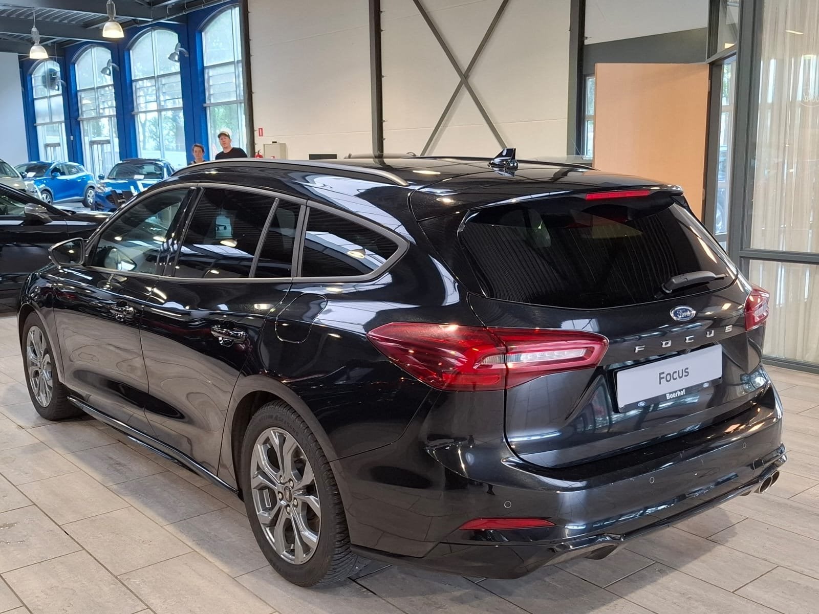 Ford FOCUS Wagon EcoBoost Hybrid 155 pk ST-Line | Winterpack, Auto's, Ford, 12 maanden, Stof, Gebruikt, Zwart