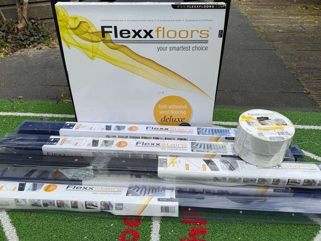 Flexxfloors Zelfklevend Vinyl & Traprenovatie Profielen, Kunststof, 50 tot 150 cm, Overige typen, Nieuw