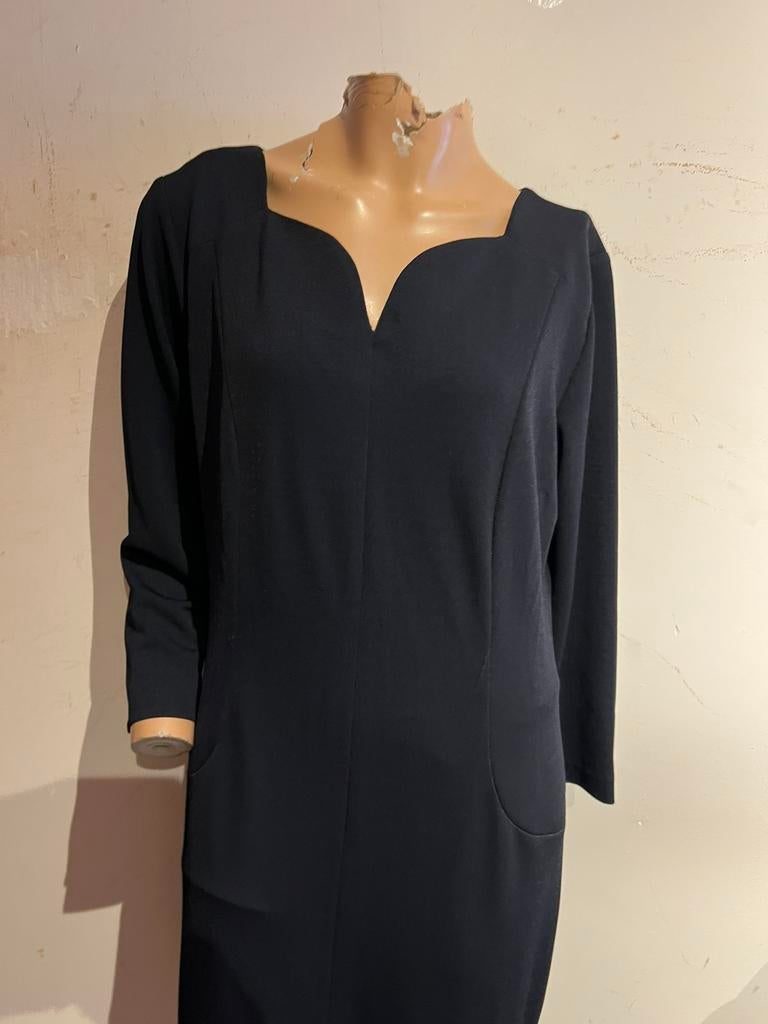 K-design jurk maat xxl zgan, K-design, Blauw, Maat 46/48 (XL) of groter, Ophalen of Verzenden