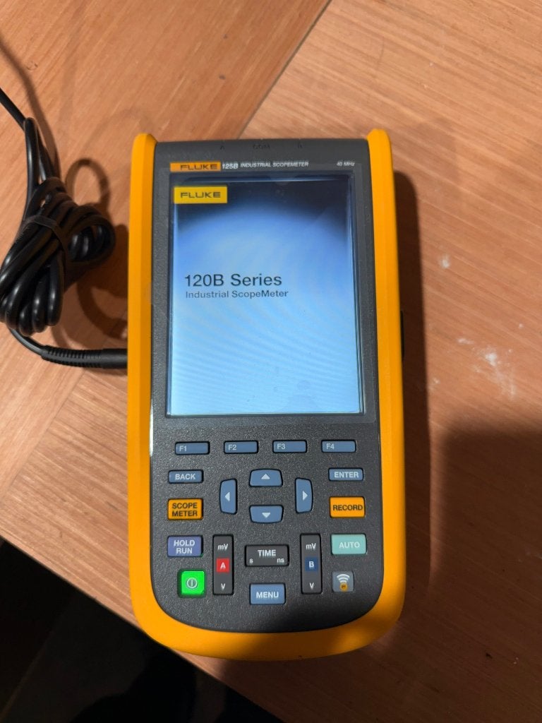 Fluke 125B Series Industrial ScopeMeter, Ophalen, Zo goed als nieuw, Elektriciteit