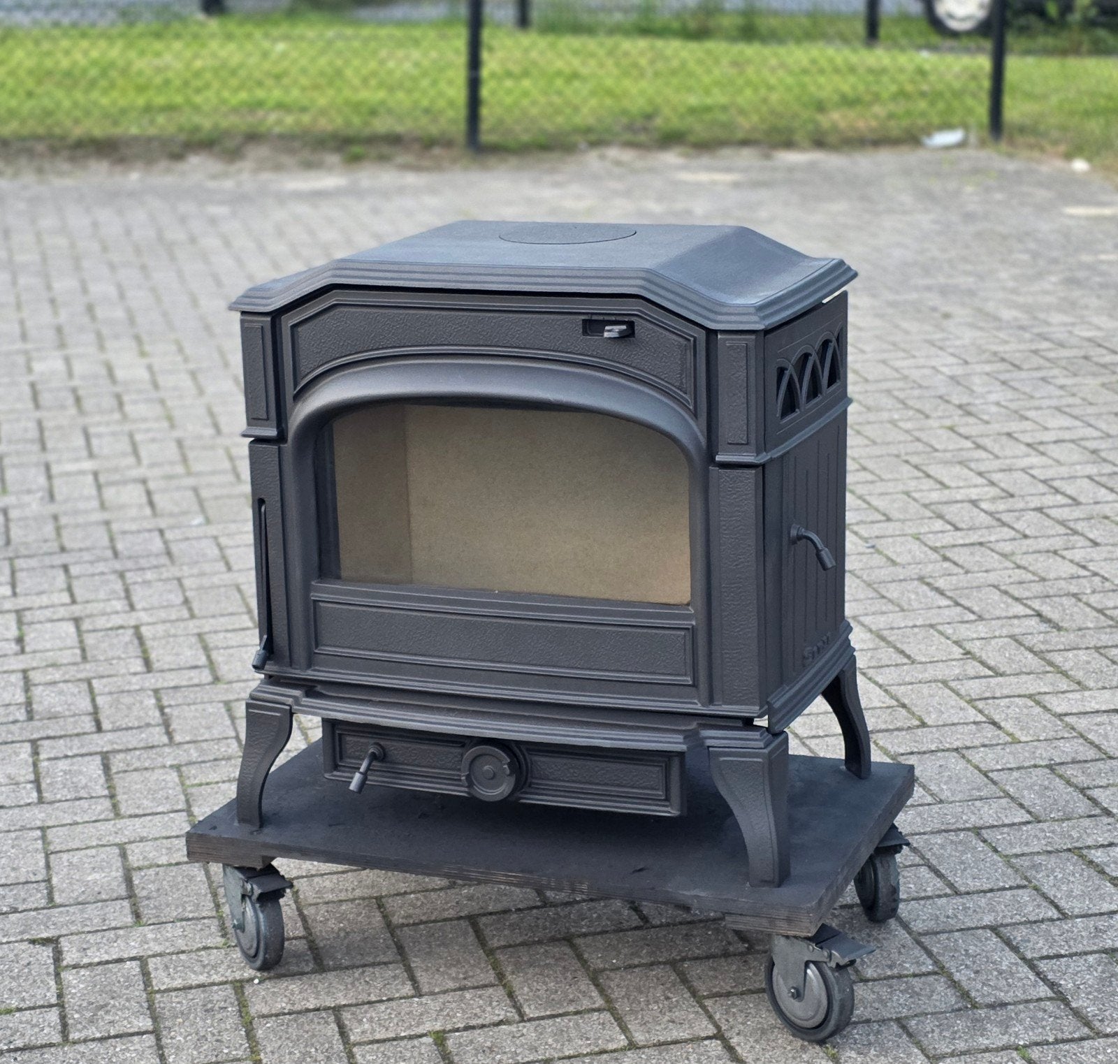 Houtkachel Dovre 750GH, Houtkachel, Ophalen of Verzenden, Zo goed als nieuw, Vrijstaand