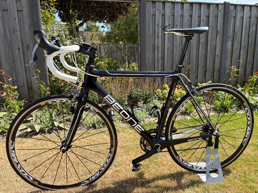 Be One Pro Black Full Carbon | Shimano Ultegra 3x10  Maat 60, Gebruikt, Carbon, Velgrem, 57 tot 61 cm