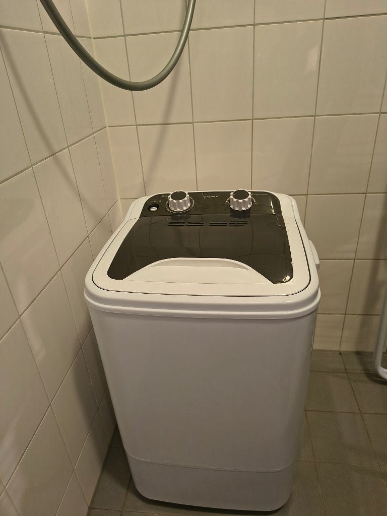 Mini wasmachine, Minder dan 1200 toeren, Minder dan 85 cm, Minder dan 4 kg, Bovenlader