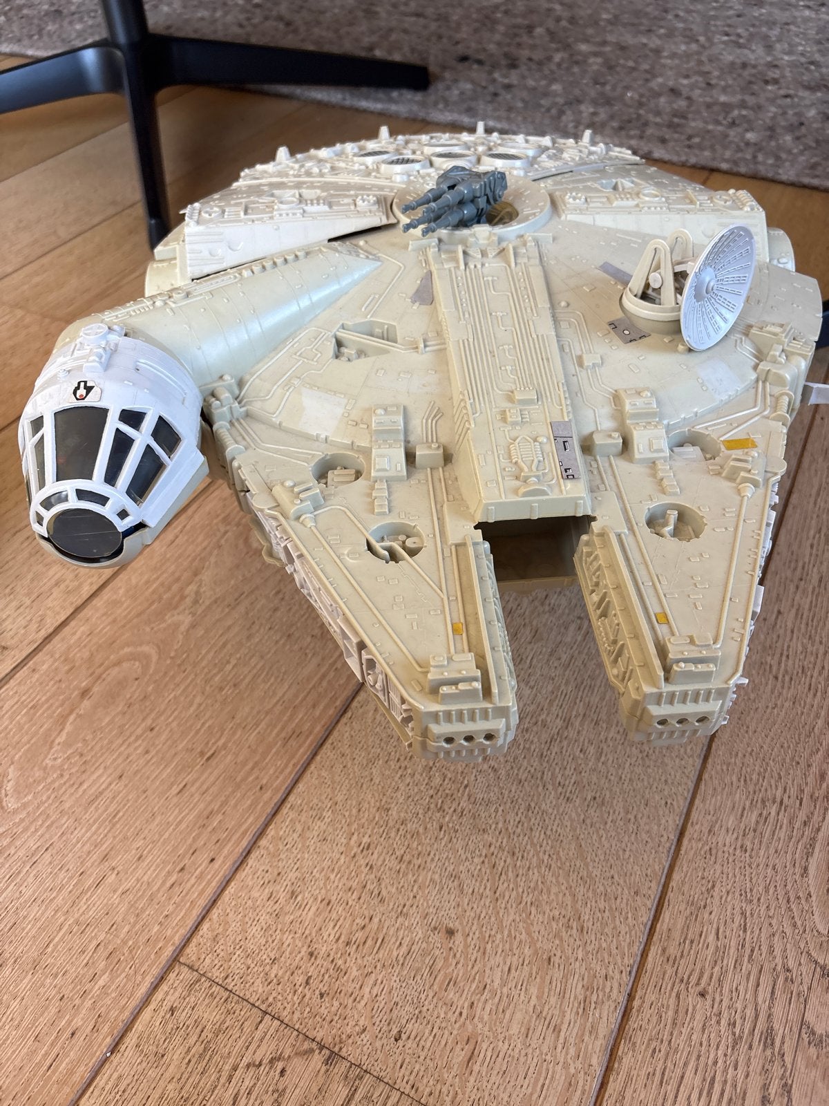 Vintage Star Wars Millennium Falcon Spaceship (1979), Ophalen of Verzenden, Gebruikt, Actiefiguurtje