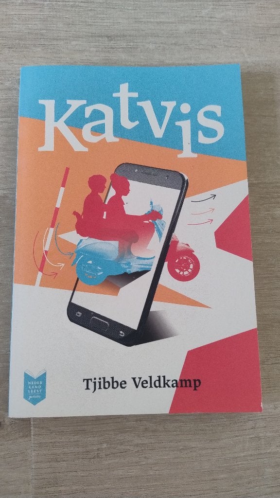 Katvis - Tjibbe Veldkamp (Nederland Leest Jeugd), Boeken, Tjibbe Veldkamp, Ophalen of Verzenden, Zo goed als nieuw, Nederland