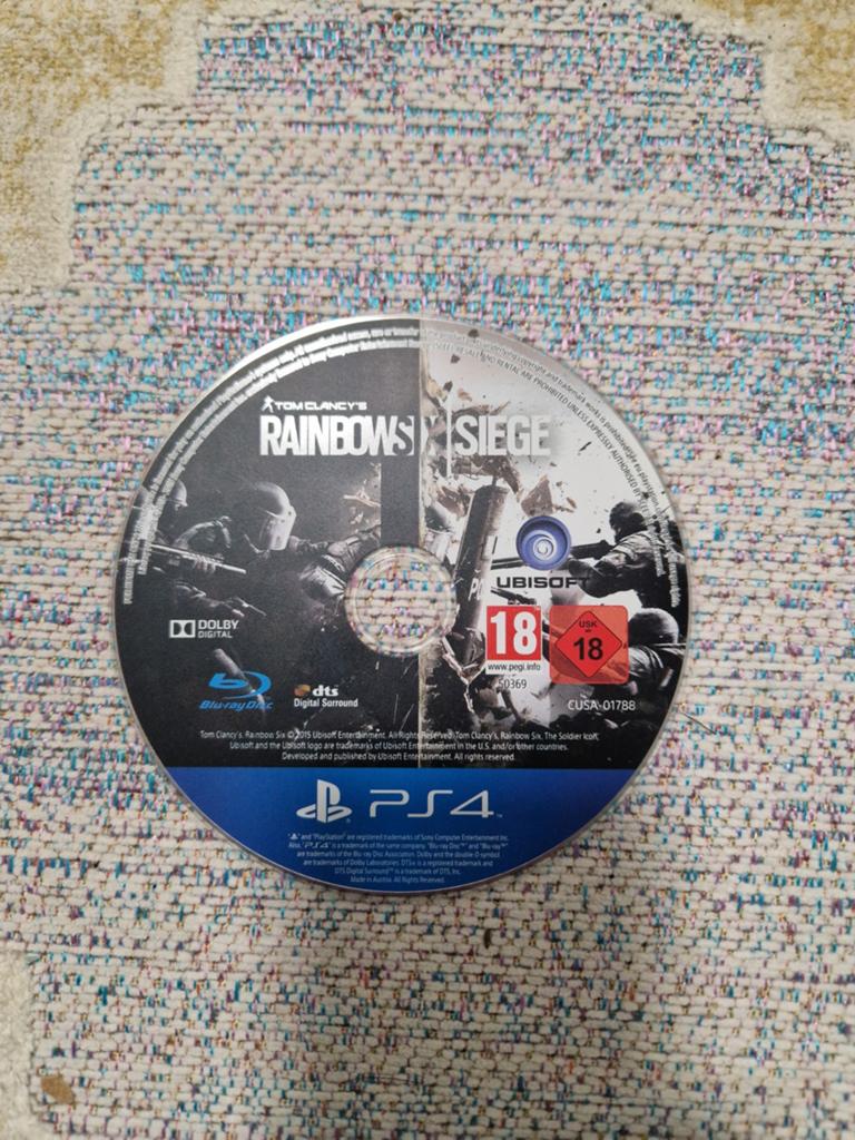 Playstation 4 spel Rainbows X Siege, Spelcomputers en Games, Games | Sony PlayStation 4, 1 speler, Ophalen of Verzenden, Vanaf 18 jaar