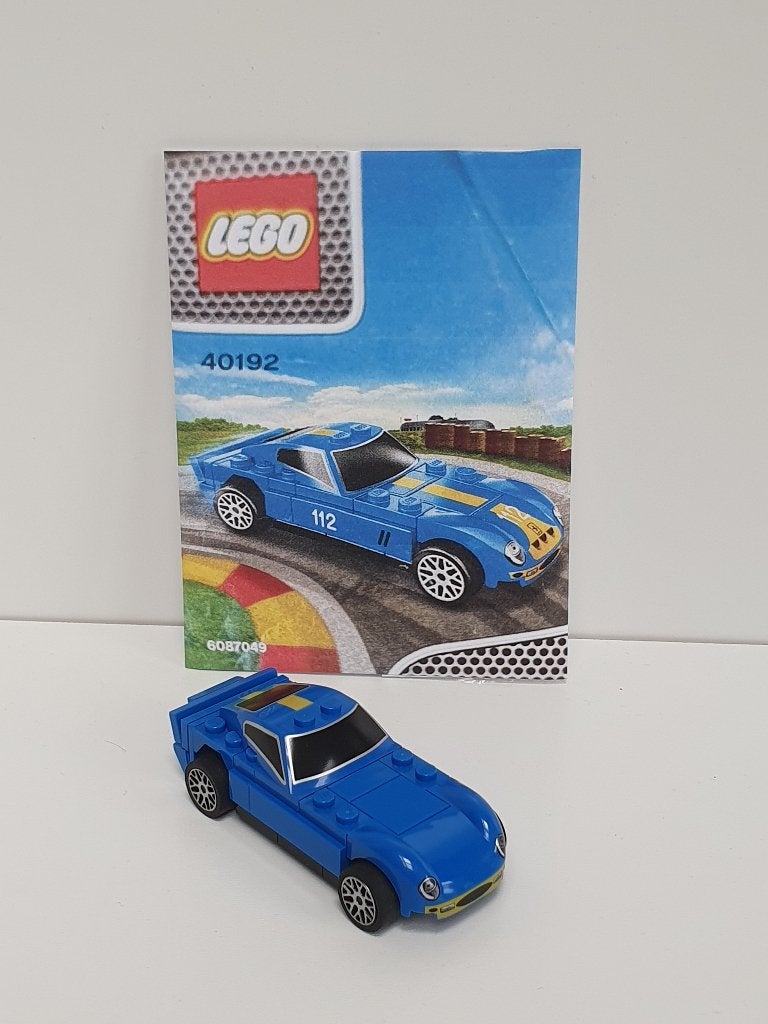 Lego set 40192 Ferrari 250 GTO Shell V-Power, Ophalen, Zo goed als nieuw, Compleet, Lego