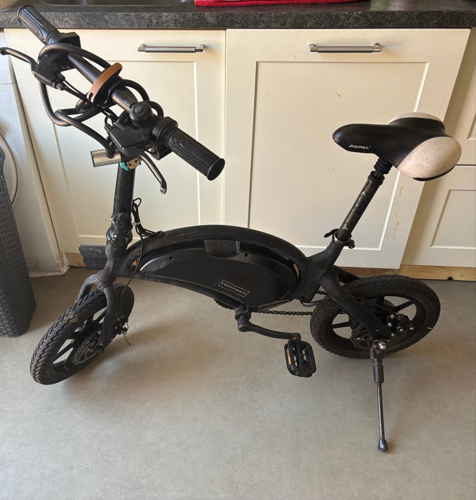 Opvouwbare elektrische fiets Kugookirin V1 - Inclusief oplad, Ophalen, Gebruikt, Overige merken