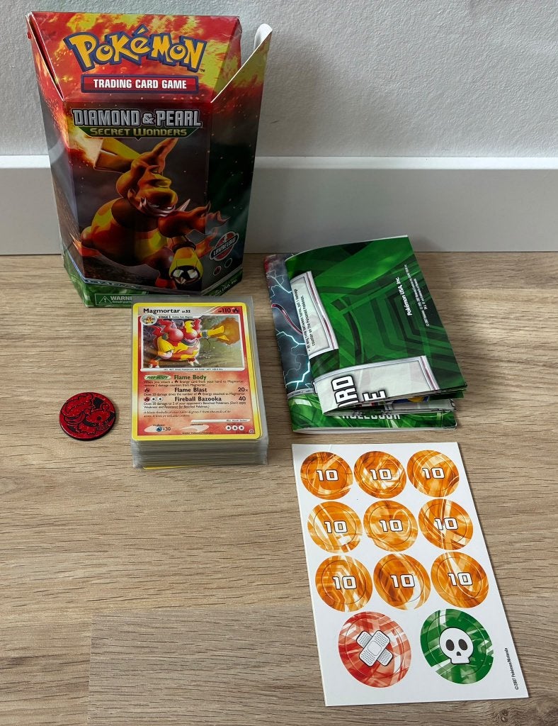Pokémon Deck Lavaflow, Ophalen, Gebruikt, Speeldeck