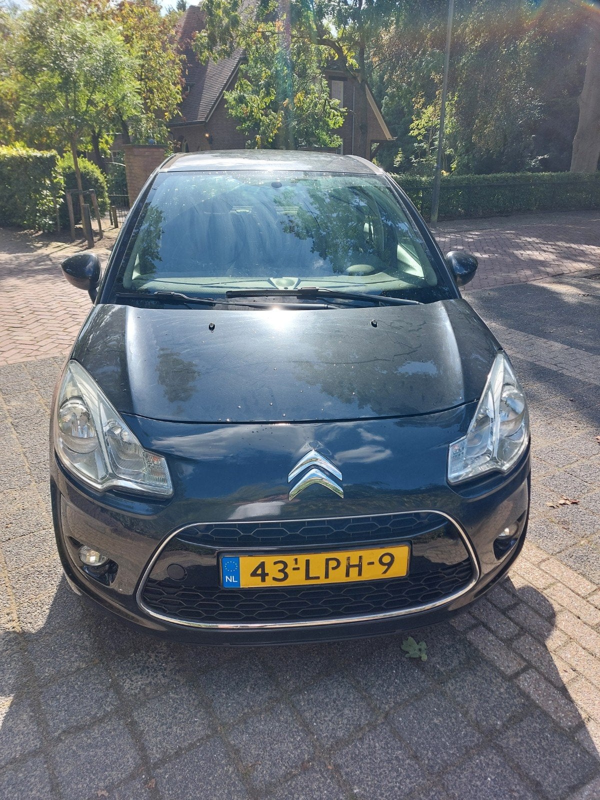 Citroën C3 1.4i 75pk 2010 Zwart met Nieuwe APK, Auto's, Voorwielaandrijving, 1005 kg, 4 cilinders, Zwart