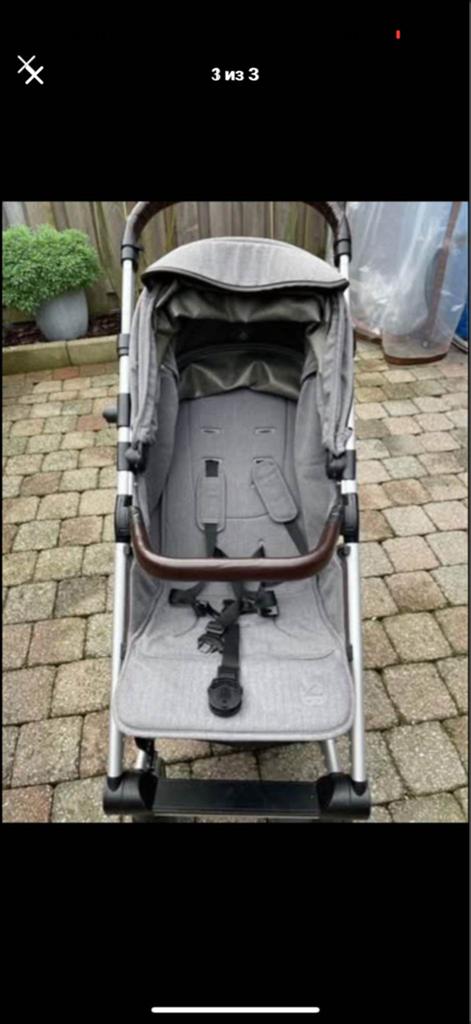 Mutsy kinderwagen - Grijs, compleet en in goede staat, Ophalen of Verzenden, Zo goed als nieuw
