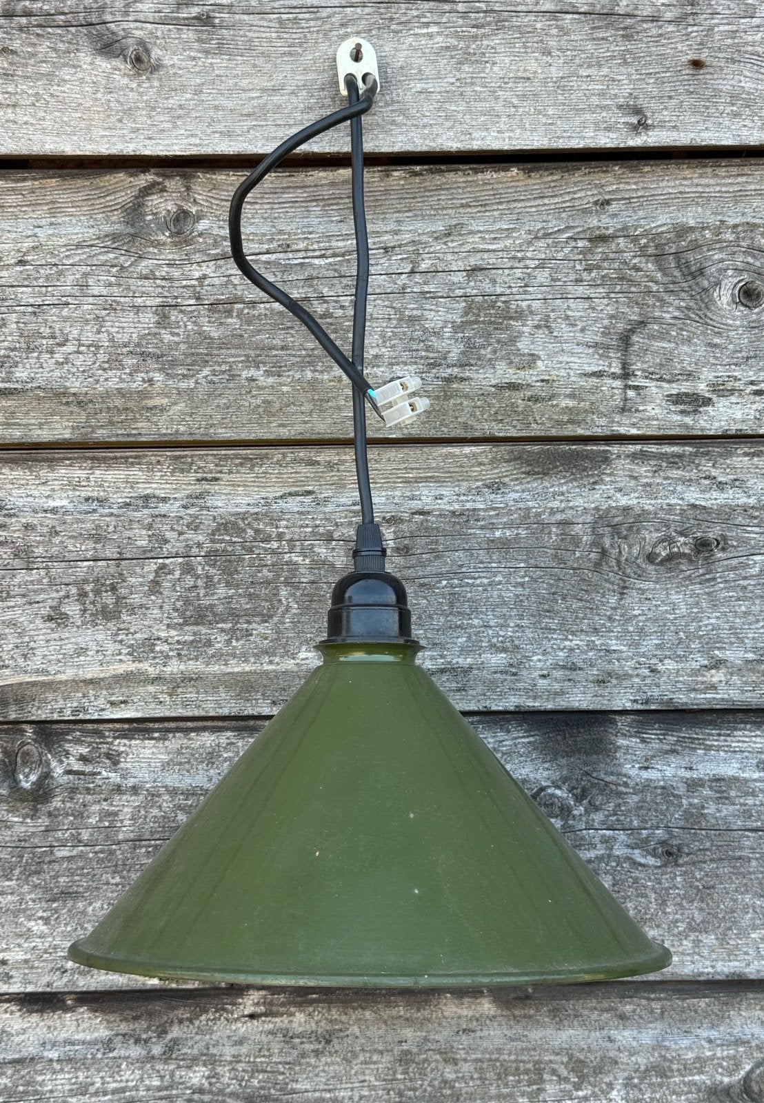 Emaille lamp, Ophalen of Verzenden