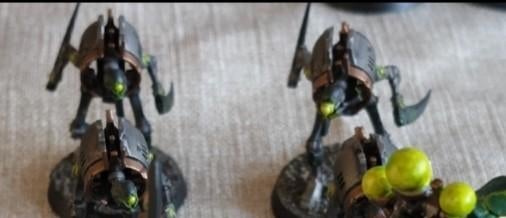 3 Necron units - Ook Losse Verkoop, Figuurtje(s), Ophalen of Verzenden, Geverfd, Warhammer 40000