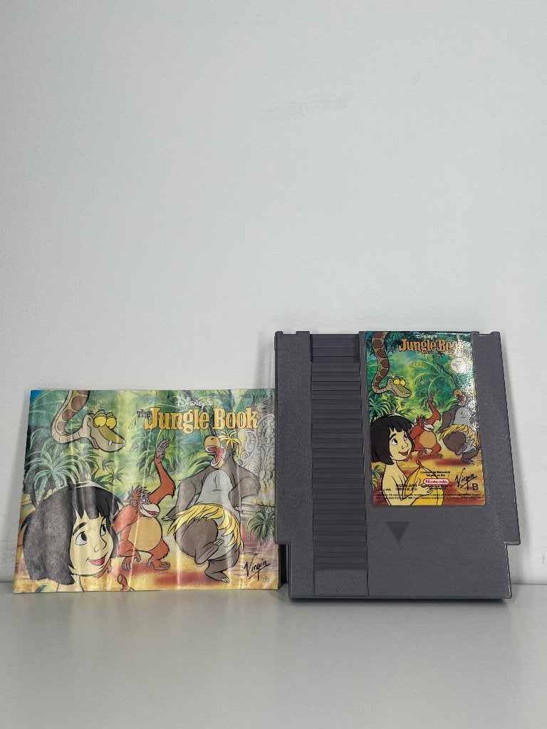 Jungle Book PAL Nintendo NES + Handleiding, Spelcomputers en Games, Avontuur en Actie, Gebruikt, 1 speler, Ophalen of Verzenden