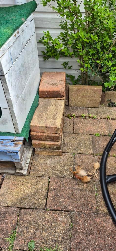 Gebruikte Bakstenen voor Tuin of Bestrating, Doe-het-zelf en Verbouw, Metselstenen, Ophalen