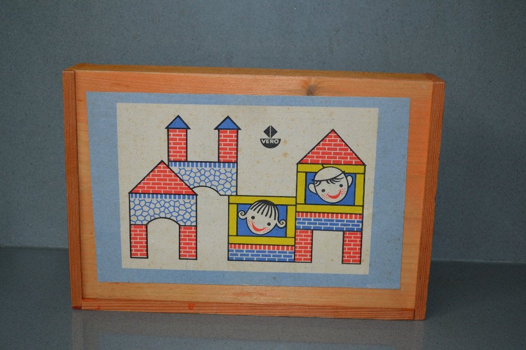 houten blokkendoos, Ophalen of Verzenden, Zo goed als nieuw, Overige typen