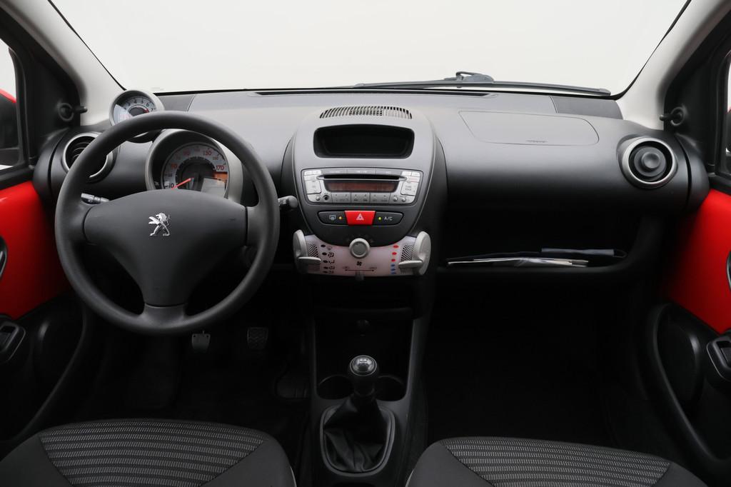 Peugeot 107 1.0 Active 5-Deurs, Airco, LED, Elektr. Pakket, Voorwielaandrijving, Euro 5, Stof, Gebruikt