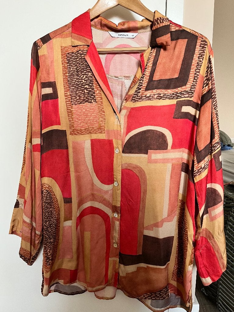 Prachtige blouse Summum Woman, Maat 38/40 (M), Summum Woman, Zo goed als nieuw, Meerkleurig