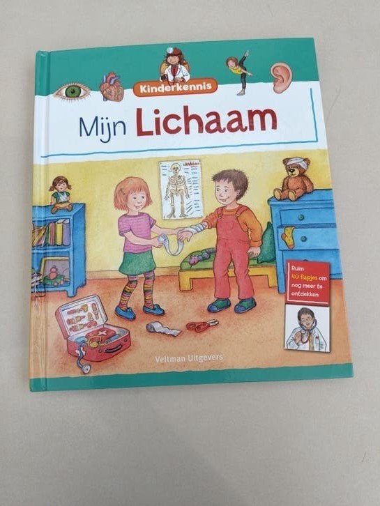 Mijn Lichaam - Kinderkennis boek, Ophalen of Verzenden, Zo goed als nieuw, Veltman Uitgevers, Non-fictie
