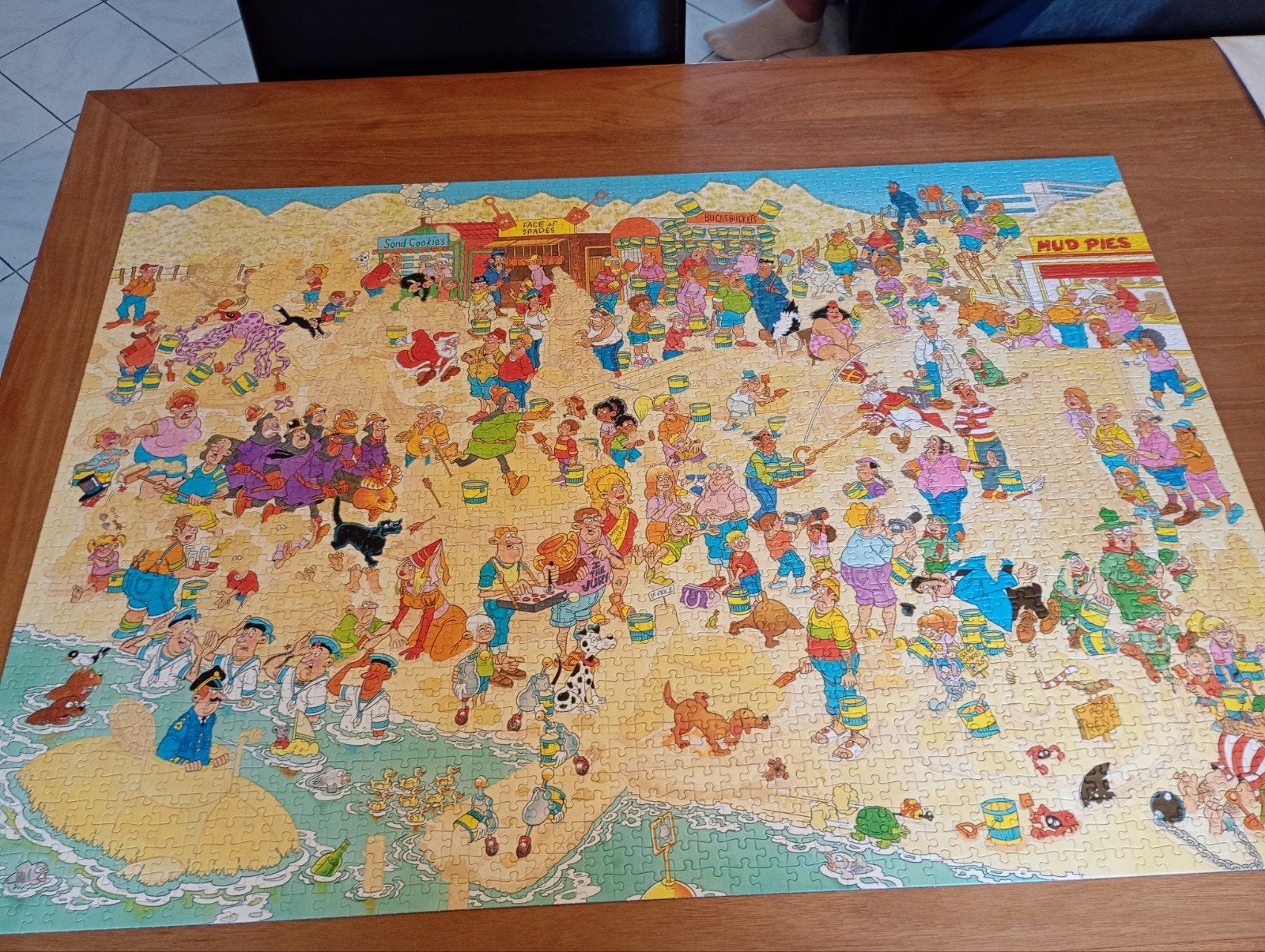 hobby en vrije tijd, Ophalen, Meer dan 1500 stukjes, Zo goed als nieuw, Legpuzzel