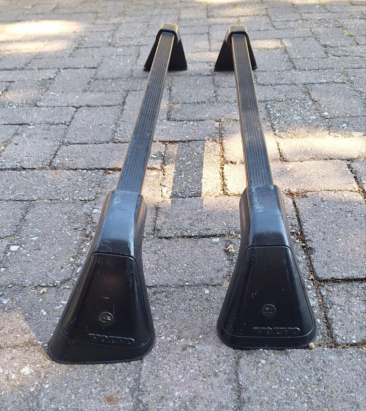 dakdragers V40 met bijpassende auto, Ophalen, Gebruikt