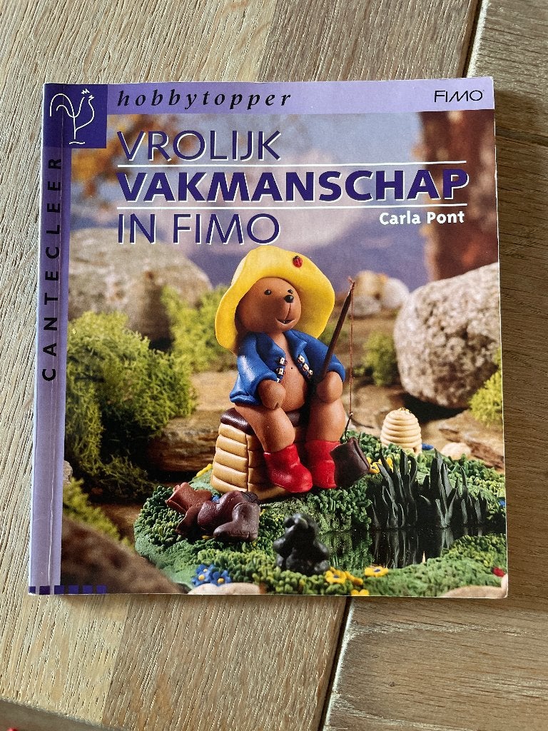 Boek Vrolijk vakmanschap in Fimo, Ophalen of Verzenden, Gelezen, Kleien en Boetseren, Carla Pont