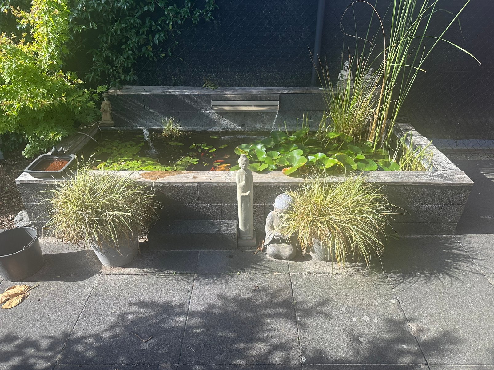 Vijver compleet 300x120x45 cm, Tuin en Terras, Ophalen, Gebruikt