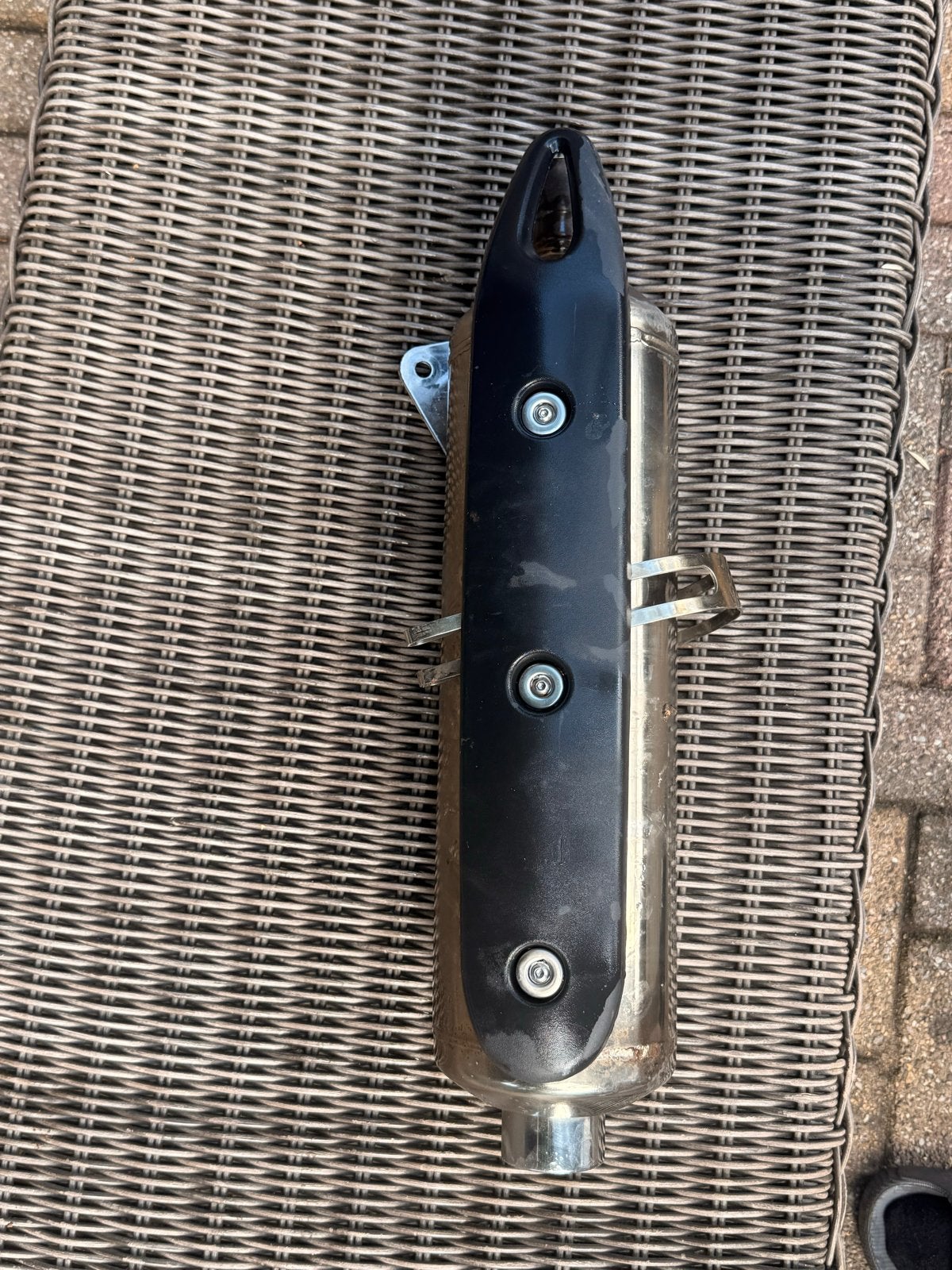 Uitlaatdemper Gilera Fuoco - Origineel en Gebruikt, Ophalen of Verzenden, Gebruikt