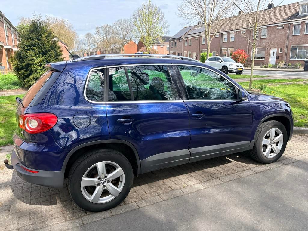 Volkswagen Tiguan 1.4 TSI, Stof, 4 cilinders, 2000 kg, Blauw