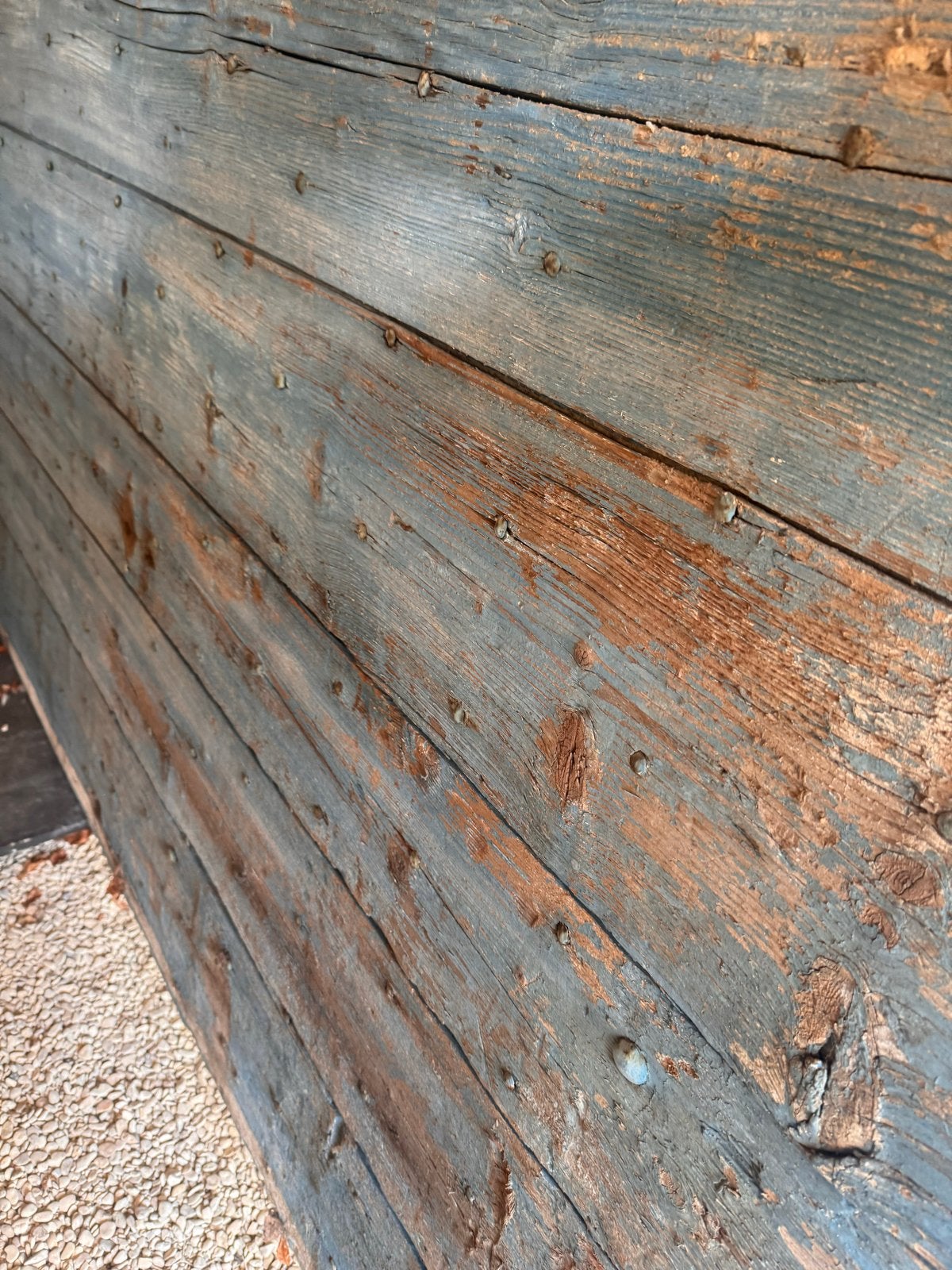 Oude houten planken deur gekocht bij Piet Jonker 268x130 cm, Doe-het-zelf en Verbouw, Ophalen, Gebruikt, Plank, Overige houtsoorten