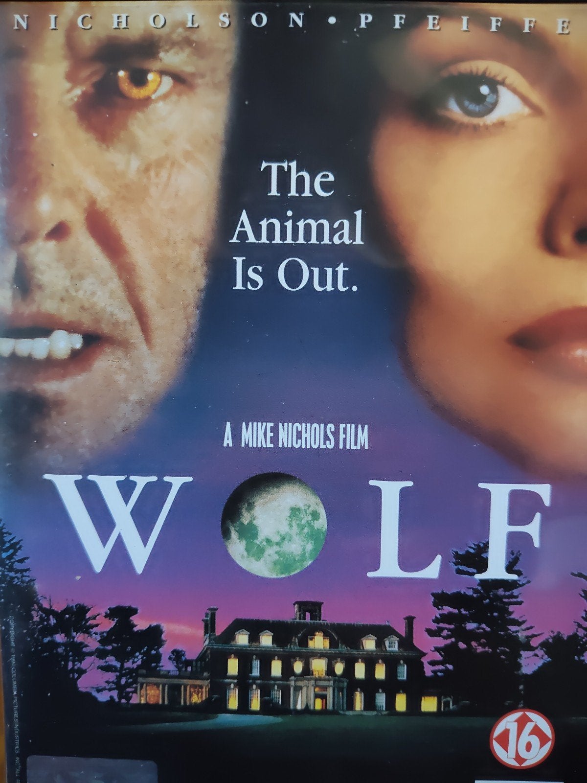 Wolf Dvd NL ZGAN Jack Nicholson, Michelle Pfeiffer, Engels, Vanaf 16 jaar, Ophalen of Verzenden, Zo goed als nieuw