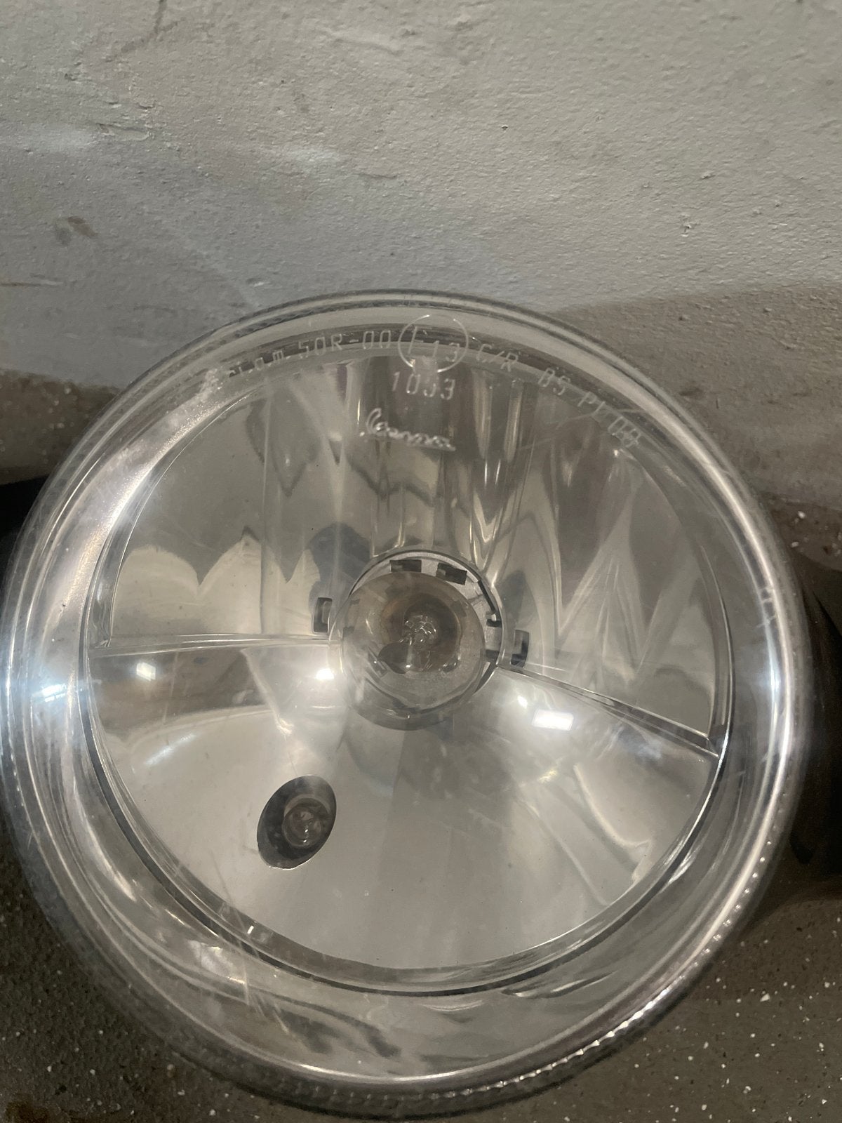 Vespa Sprint/Primavera Koplamp met Kap - Zo goed als nieuw, Ophalen, Zo goed als nieuw, Koplamp, Vespa