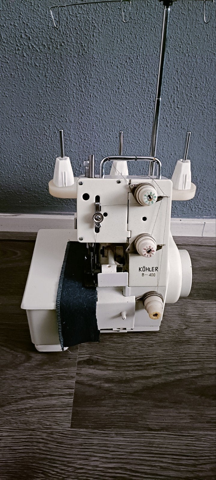 Köhler B-400 3 draads Lockmachine, Ophalen of Verzenden, Gebruikt, Lockmachine, Overige merken