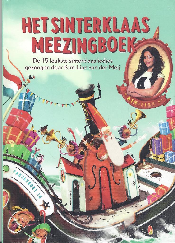 HET SINTERKLAAS MEEZINGBOEK-15 Sinterklaasliedjes- 2016, 5 of 6 jaar, Fictie algemeen, Jongen of Meisje, Ophalen of Verzenden