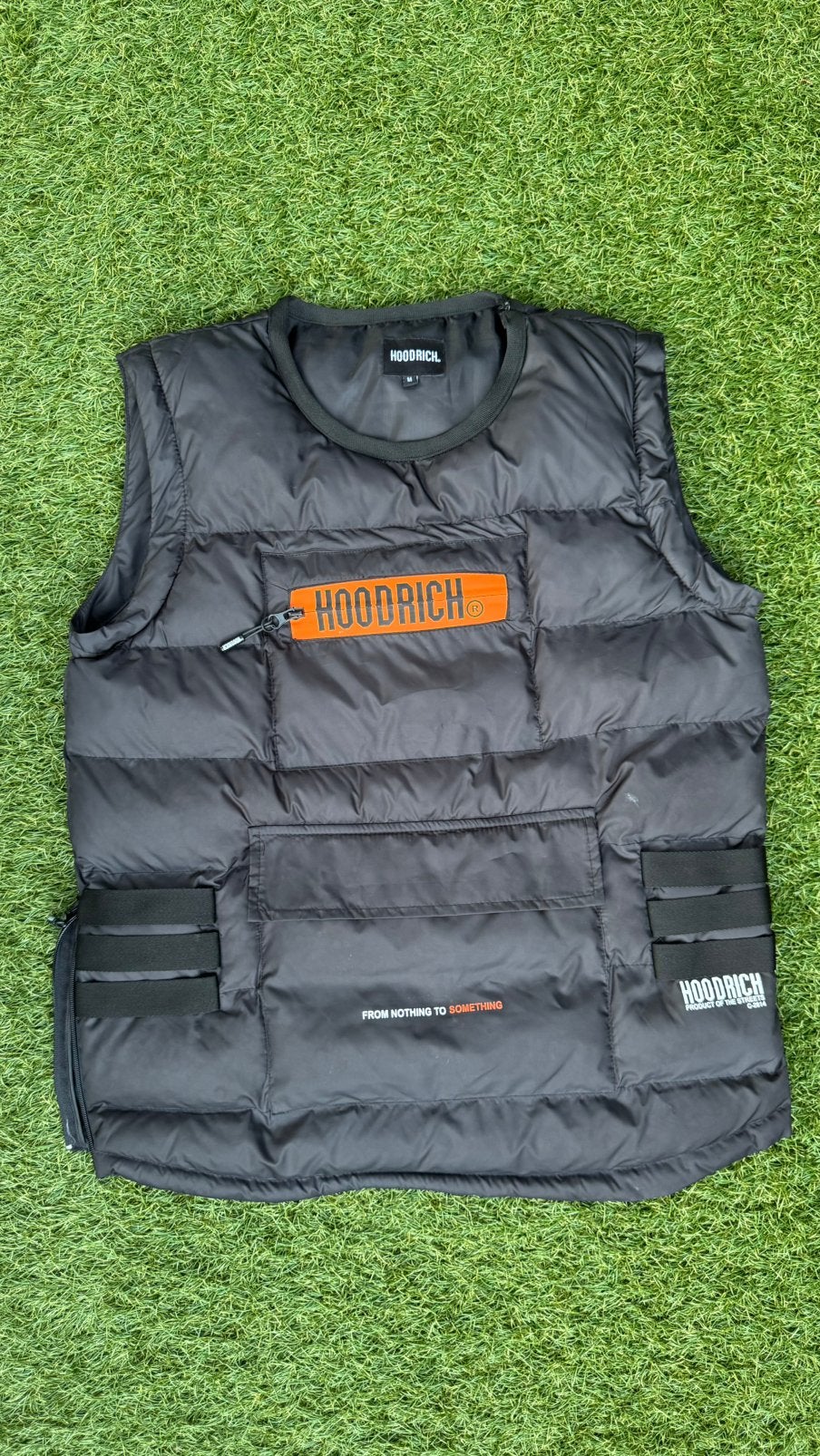 Hoodrich Bodywarmer, Kleding | Heren, Bodywarmers, Ophalen of Verzenden, Zo goed als nieuw, Maat 48/50 (M), Zwart