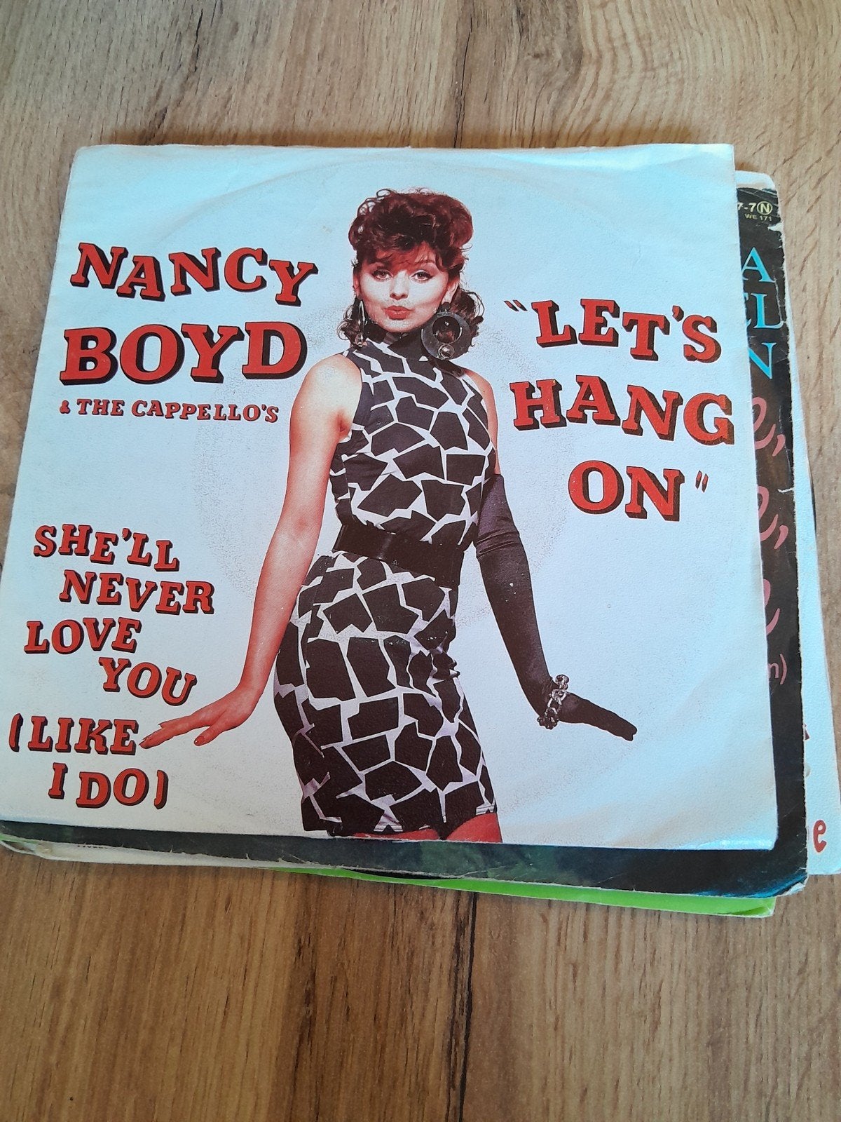 Nancy boyd 7 inch let,s hang on, Ophalen of Verzenden, Zo goed als nieuw, Pop