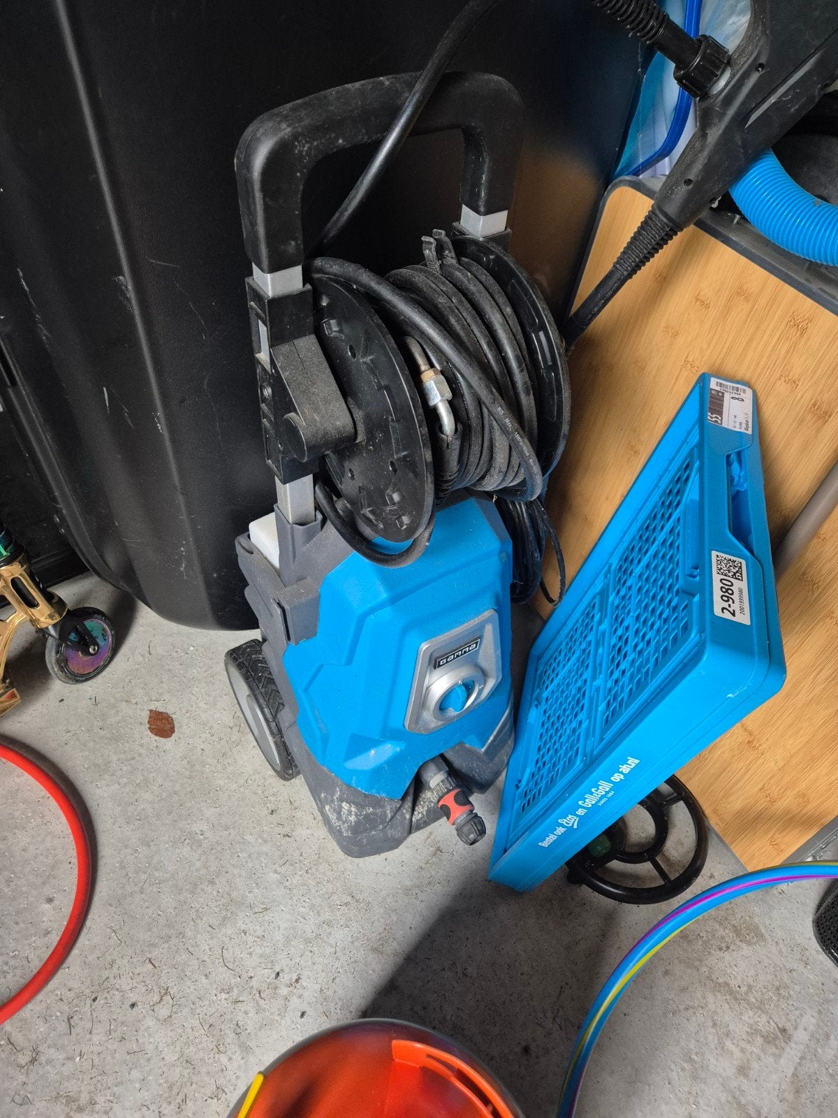 Gamma Hogedrukreiniger - Krachtige Reiniging, Tuin en Terras, Hogedrukreinigers, Ophalen of Verzenden, Gebruikt, Elektrisch, Gardena