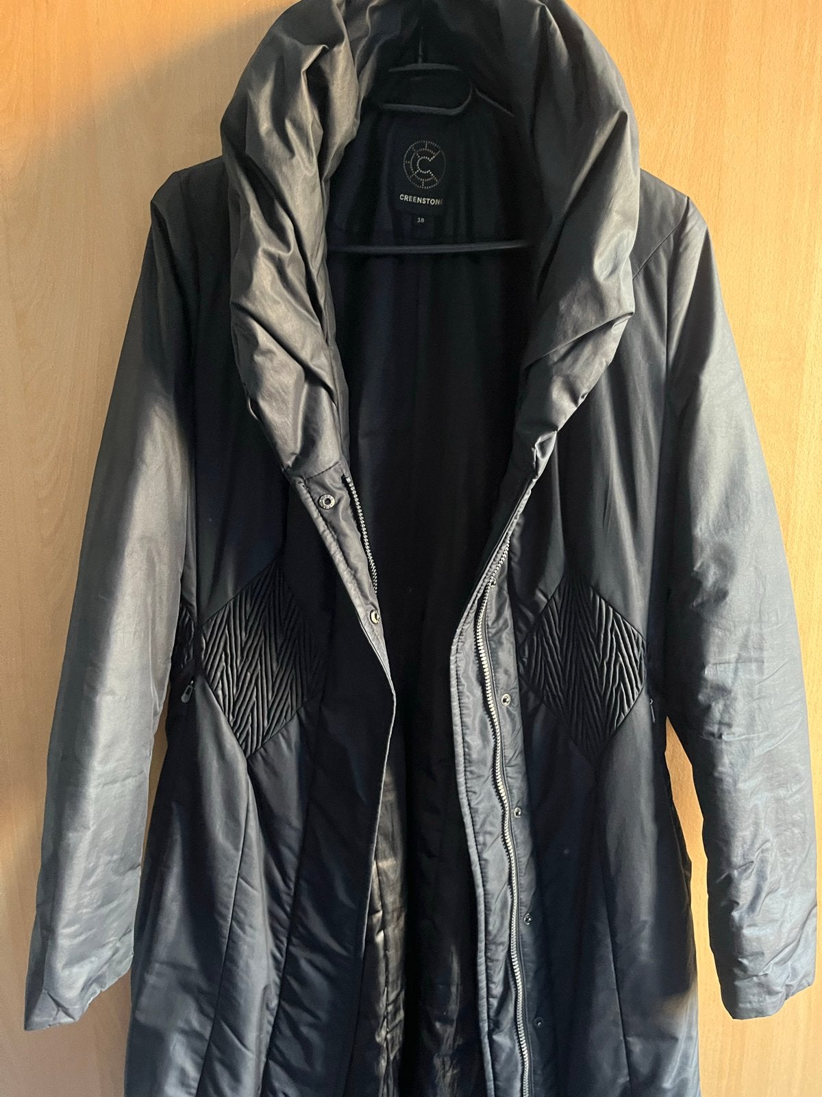 Dames winterjassen: Creensstone, Jacqueline de Yong, ZBZ, Ophalen, Gedragen, Maat 38/40 (M), Meerkleurig