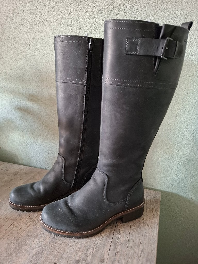 Ecco dameslaarzen, Kleding | Dames, Schoenen, Zwart, Ophalen of Verzenden, Zo goed als nieuw, Hoge laarzen
