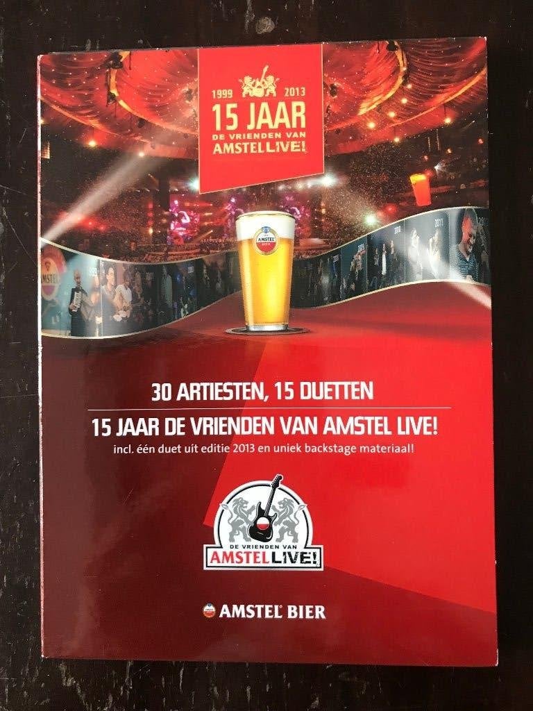 15 Jaar Vrienden van Amstel Live DVD, Bonusmateriaal, Alle leeftijden, Ophalen of Verzenden, Zo goed als nieuw