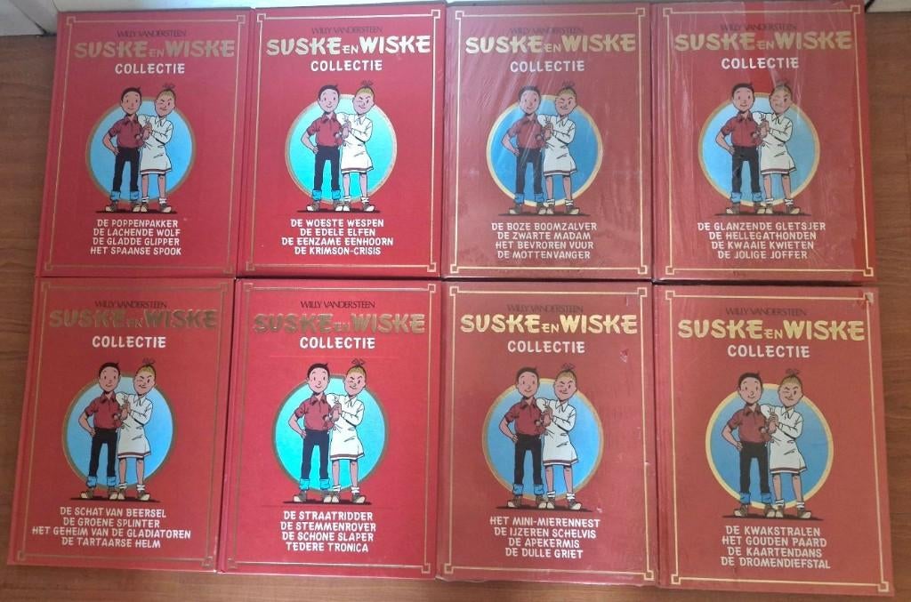 8 Nieuwe Suske en Wiske Boeken, Meerdere stripboeken, Ophalen of Verzenden, Nieuw, Willy Vandersteen